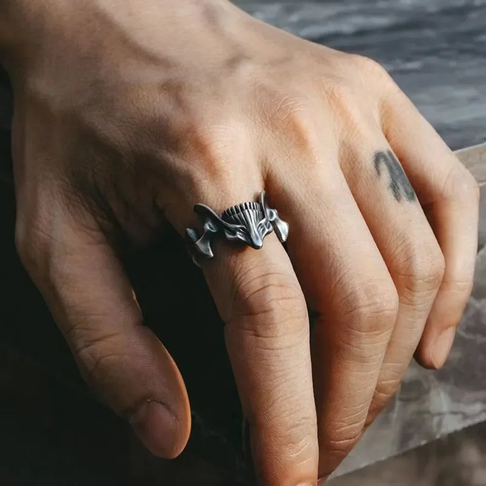 2 The Rebel Skull Ring